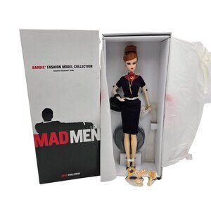 Mad Men Joan Holloway Silkstone Barbie Doll Gold Label NRFB 2010 Mattel Read